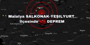 Malatya SALKONAK-YESILYURT ilçesinde Riçhter ölçeğine göre 4.6 büyüklüğünde deprem meydana geldi.