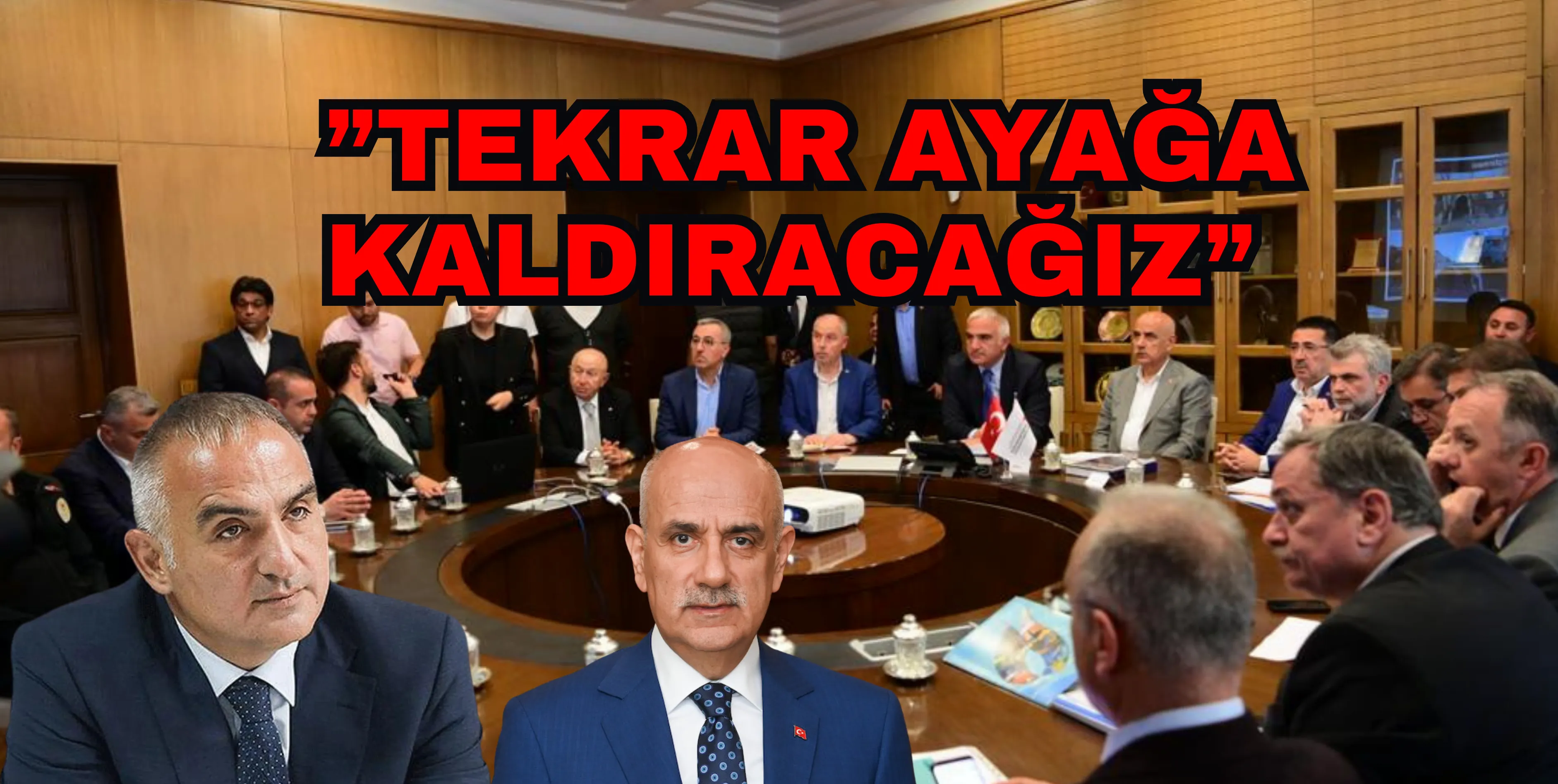 Tekrar Ayağa Kaldıracağız” Kahramanmaraş Büyükşehir Belediye Başkanı Hayrettin Güngör, bir
