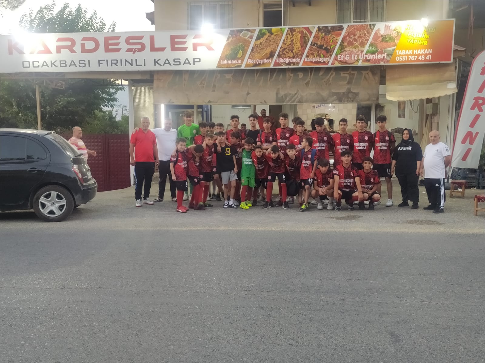 Kahramanmaraş Yerel Amatör Futbol Liginde oynamak için kısa sürede kurulan