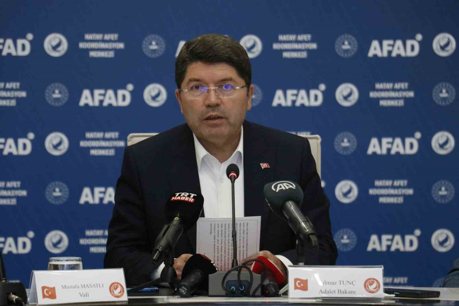 ADALET BAKANI YILMAZ TUNÇ,” 2 MAYIS’A KADAR OLAĞANÜSTÜ HAL KARARNAMESİ