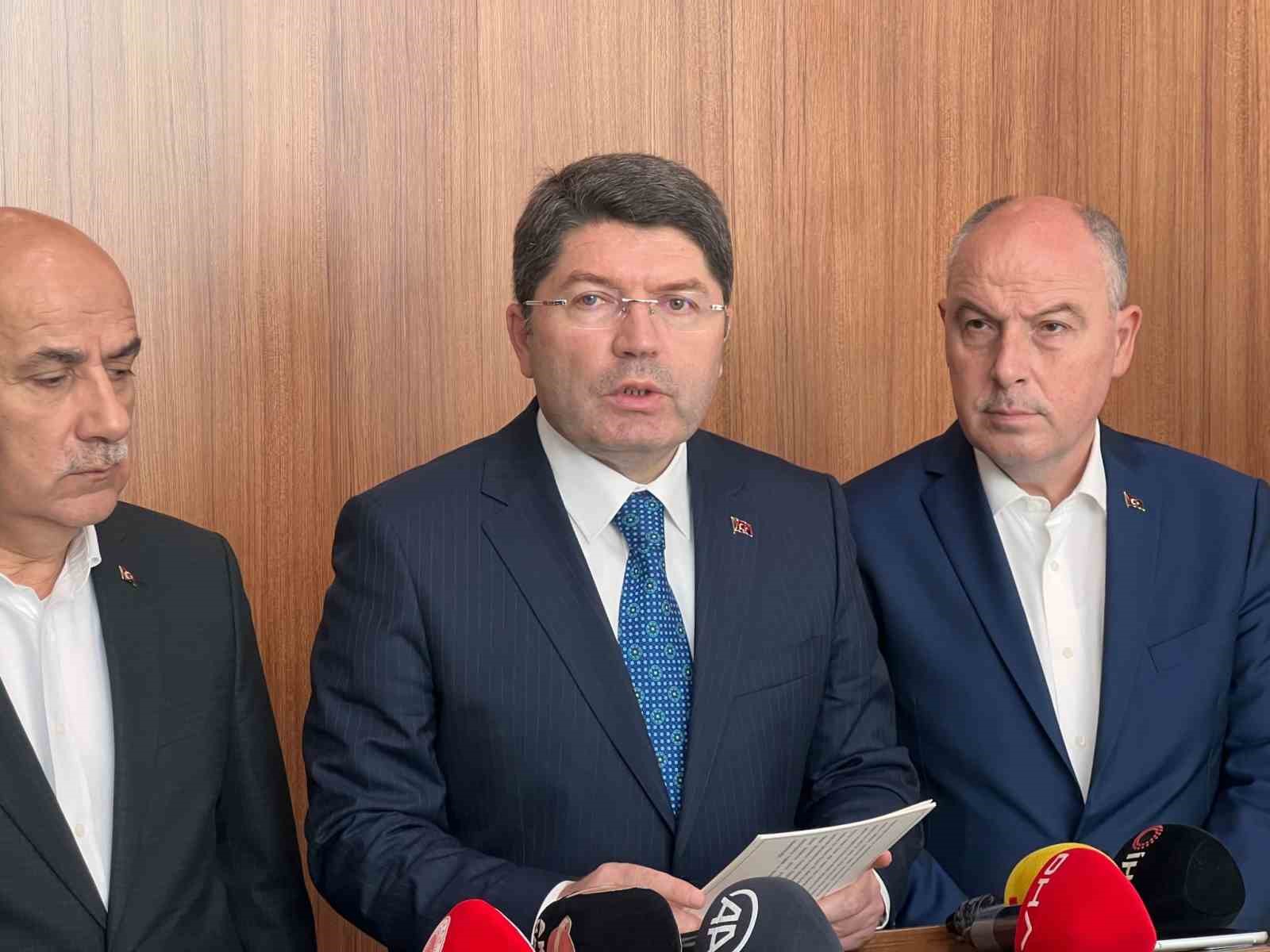 ADALET BAKANI YILMAZ TUNÇ, “TOPLAMDA 11 VİLAYETİMİZDE BİN 757 ŞÜPHELİ