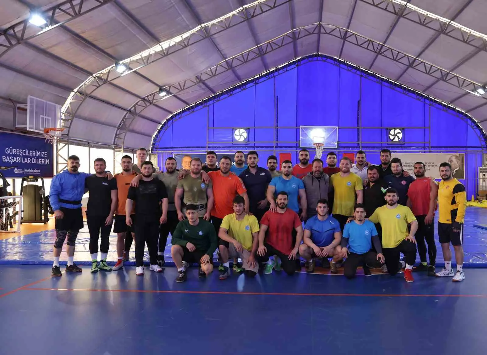 ANTALYA BÜYÜKŞEHİR BELEDİYESİ SPOR KULÜBÜ GÜREŞÇİLERİ, 7-9 TEMMUZ TARİHLERİ ARASINDA