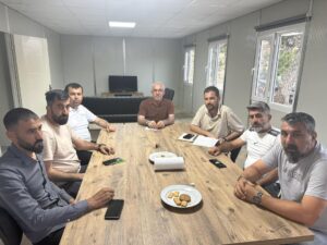 Adalet ve Kalkınma Partisi Çağlayancerit İlçe Başkanı Mehmet Berk, Köy