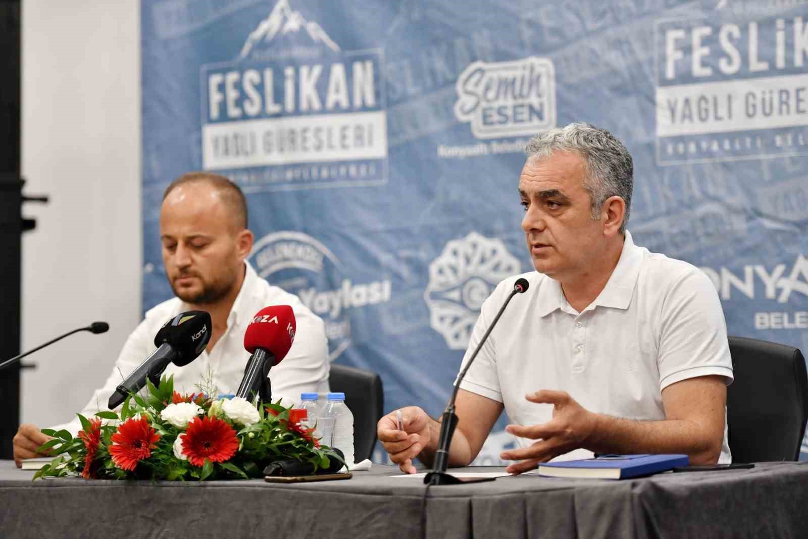 KONYAALTI BELEDİYESİ’NİN BU YIL 25’İNCİSİNİ DÜZENLEYECEĞİ ULUSLARARASI FESLİKAN YAĞLI GÜREŞLERİ’NİN