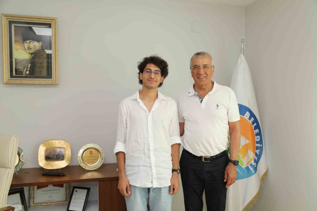 Mezitlili Baran İnci’den büyük başarı
