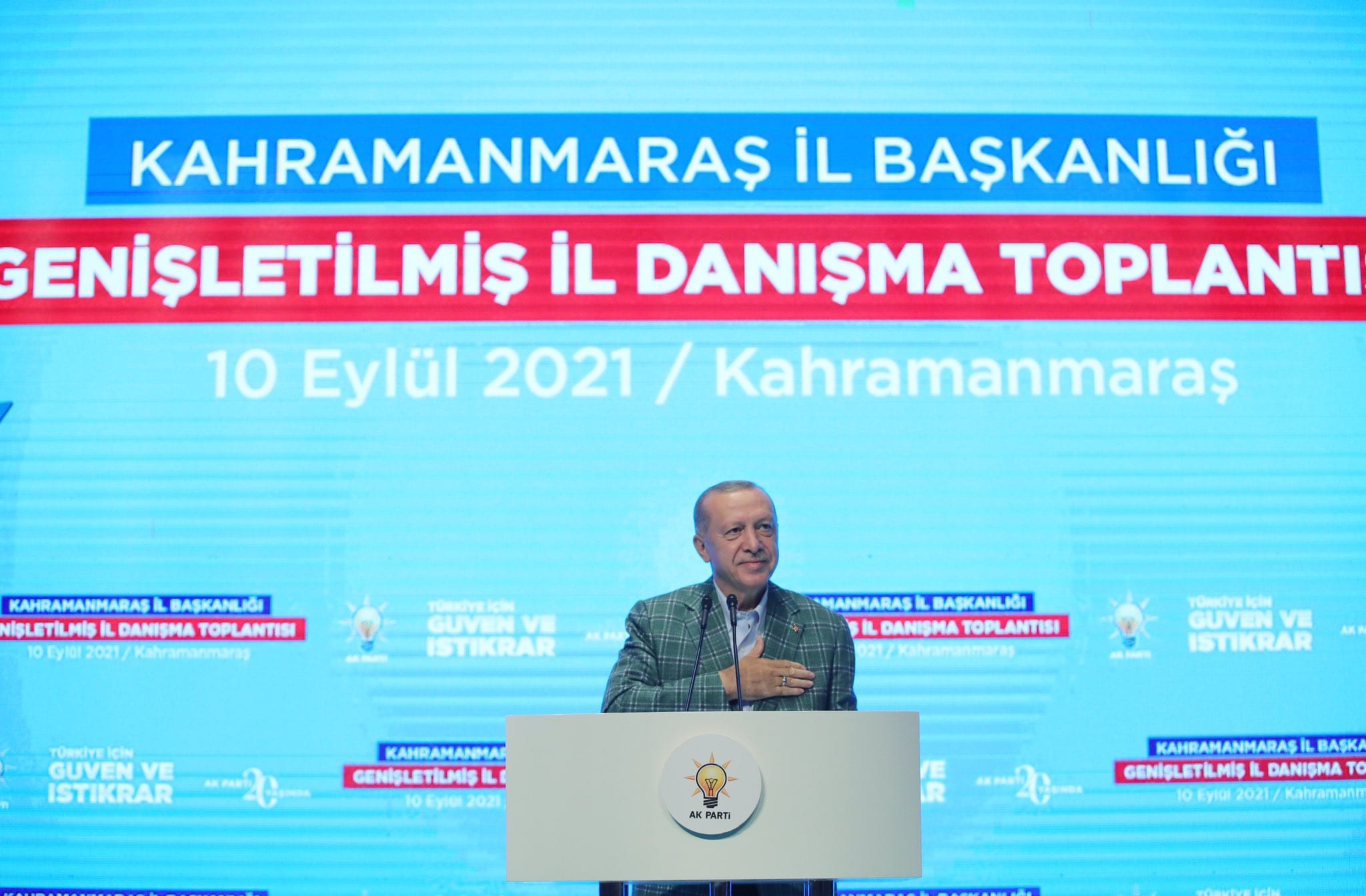 Dulkadiroğlu Belediye Başkanı Necati Okay, AK Parti’nin kuruluşunun 22’inci yılı