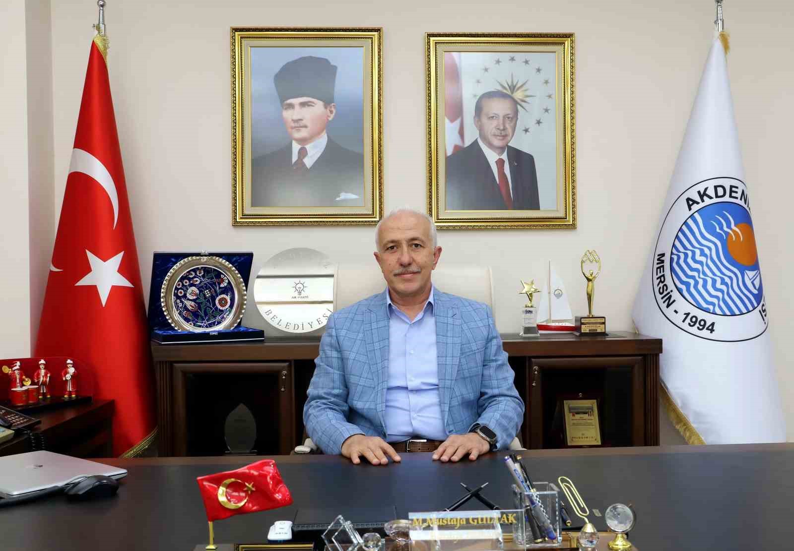 AKDENİZ BELEDİYE BAŞKANI MUSTAFA GÜLTAK, AKDENİZ’DE HİÇBİR AYIRIM YAPMADAN HERKESE
