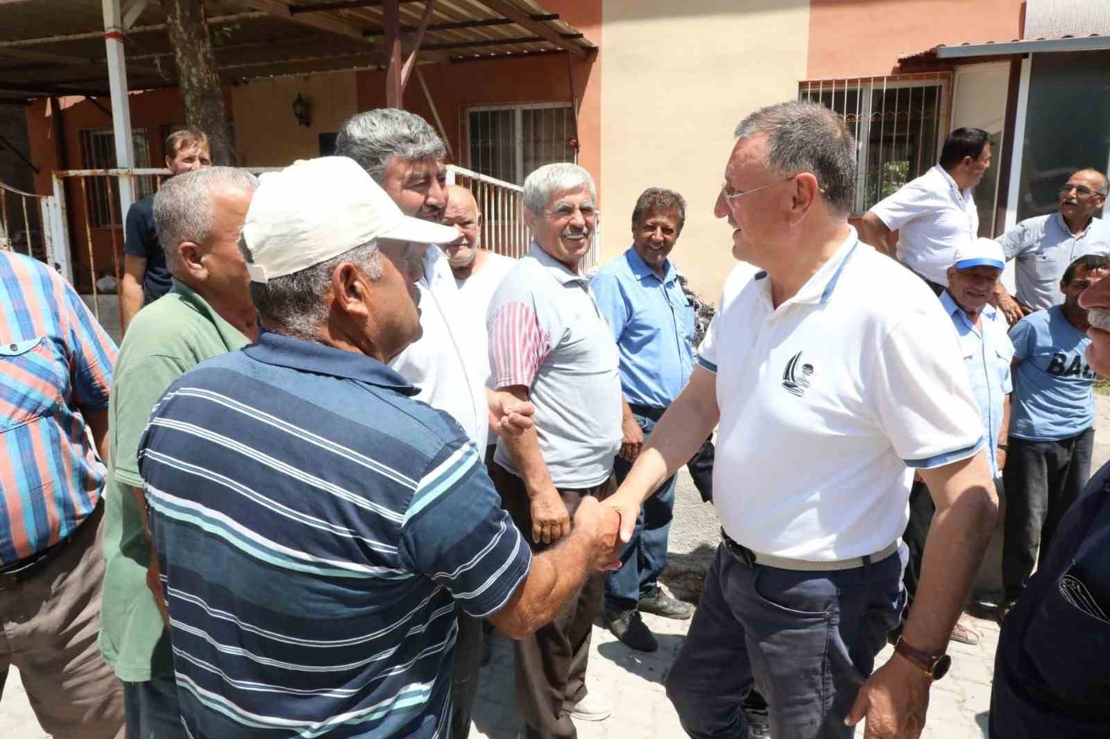 HATAY BÜYÜKŞEHİR BELEDİYE BAŞKANI LÜTFÜ SAVAŞ, VATANDAŞLARIN SORUNLARINI VE TALEPLERİNİ