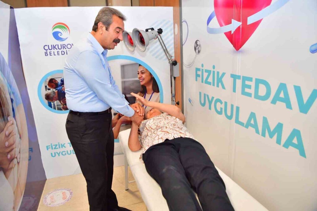 Çukurova’da ücretsiz fizik tedavi hizmeti