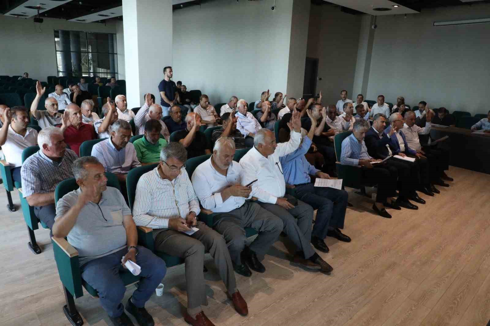 HATAY BÜYÜKŞEHİR BELEDİYESİ, 2023 YILI AĞUSTOS AYI 1. OLAĞANÜSTÜ MECLİS