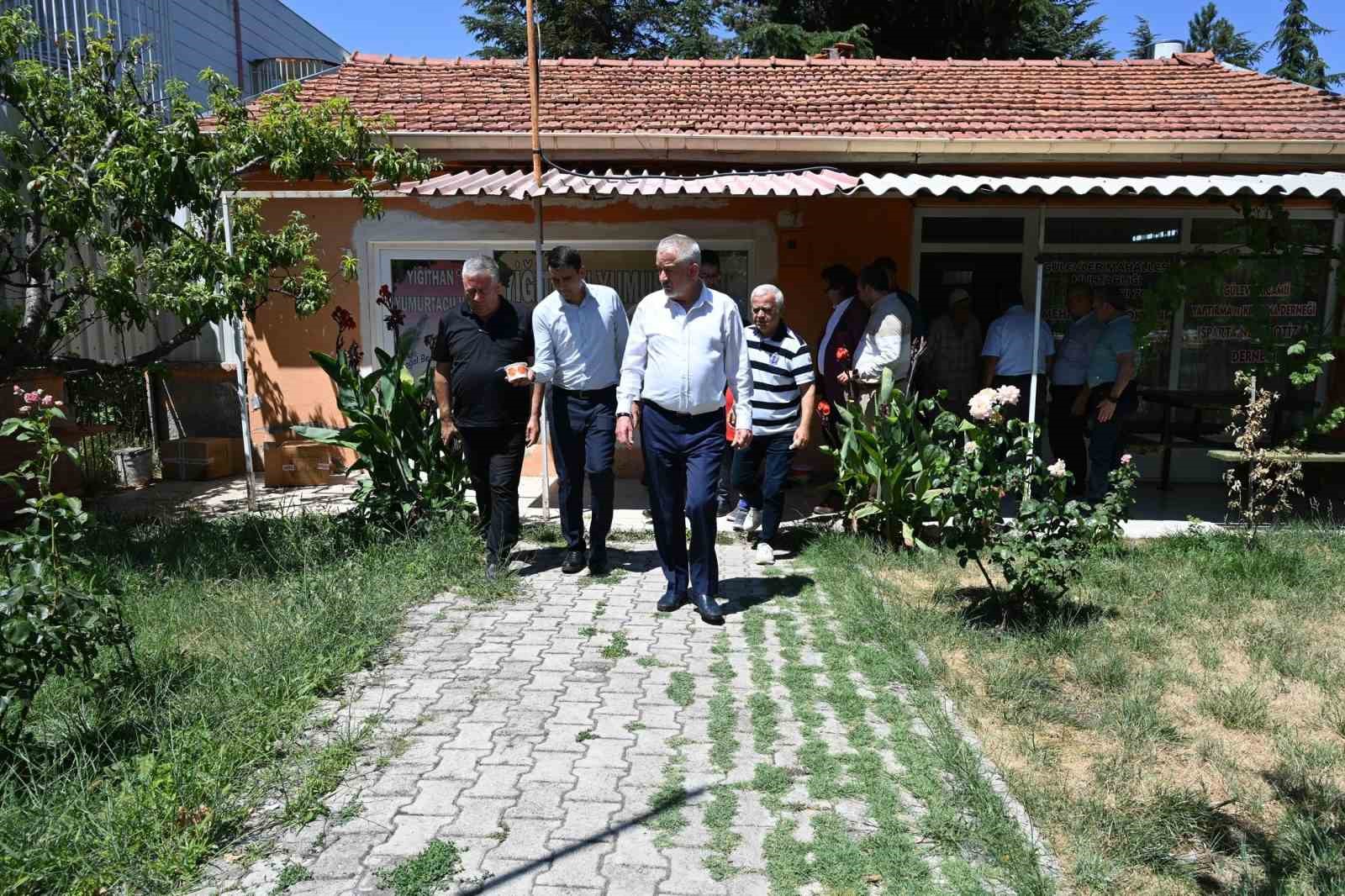 ISPARTA BELEDİYESİ TARAFINDAN GÜLEVLER MAHALLESİ’NE 2 KATLI SOSYAL TESİS İNŞA