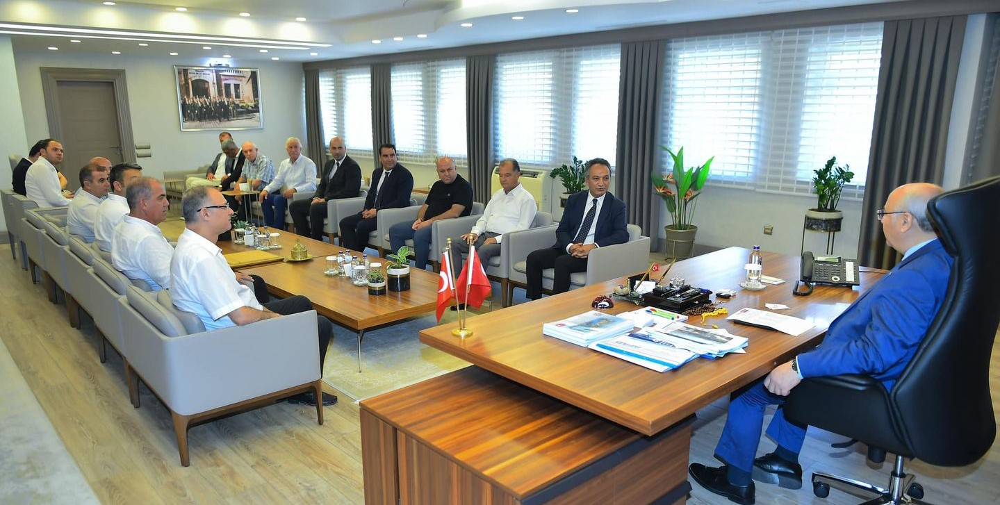 VALİ YAVUZ SELİM KÖŞGER ’E DOĞU AKDENİZ İNŞAAT MÜTEAHHİT BİRLİKLERİ