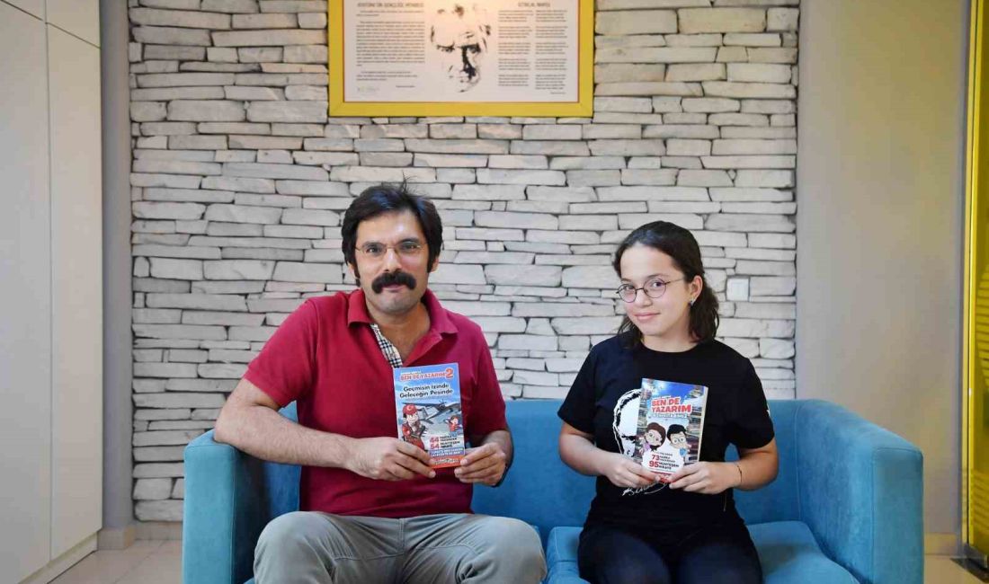 KONYAALTI BELEDİYESİ KÜTÜPHANESİ OKURLARINDAN 13 YAŞINDAKİ BERÇİN YAVAŞ, PANDEMİ DÖNEMİNDE