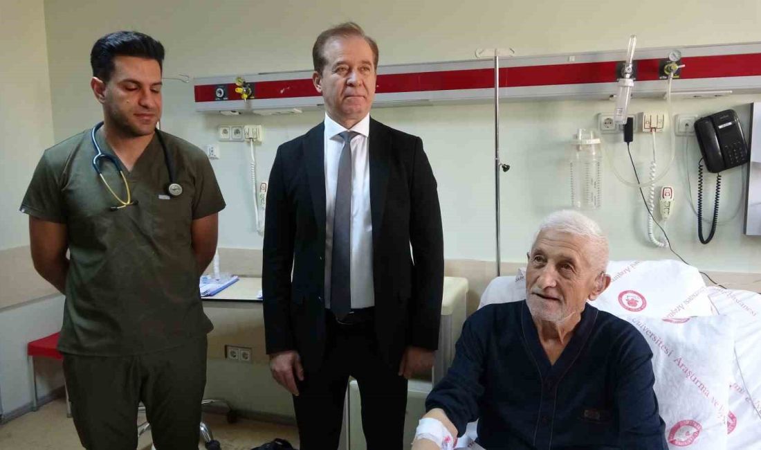 ISPARTA’DA YAŞAYAN 72 YAŞINDAKİ YAŞLI ADAM SÜLEYMAN DEMİREL ÜNİVERSİTESİ TIP