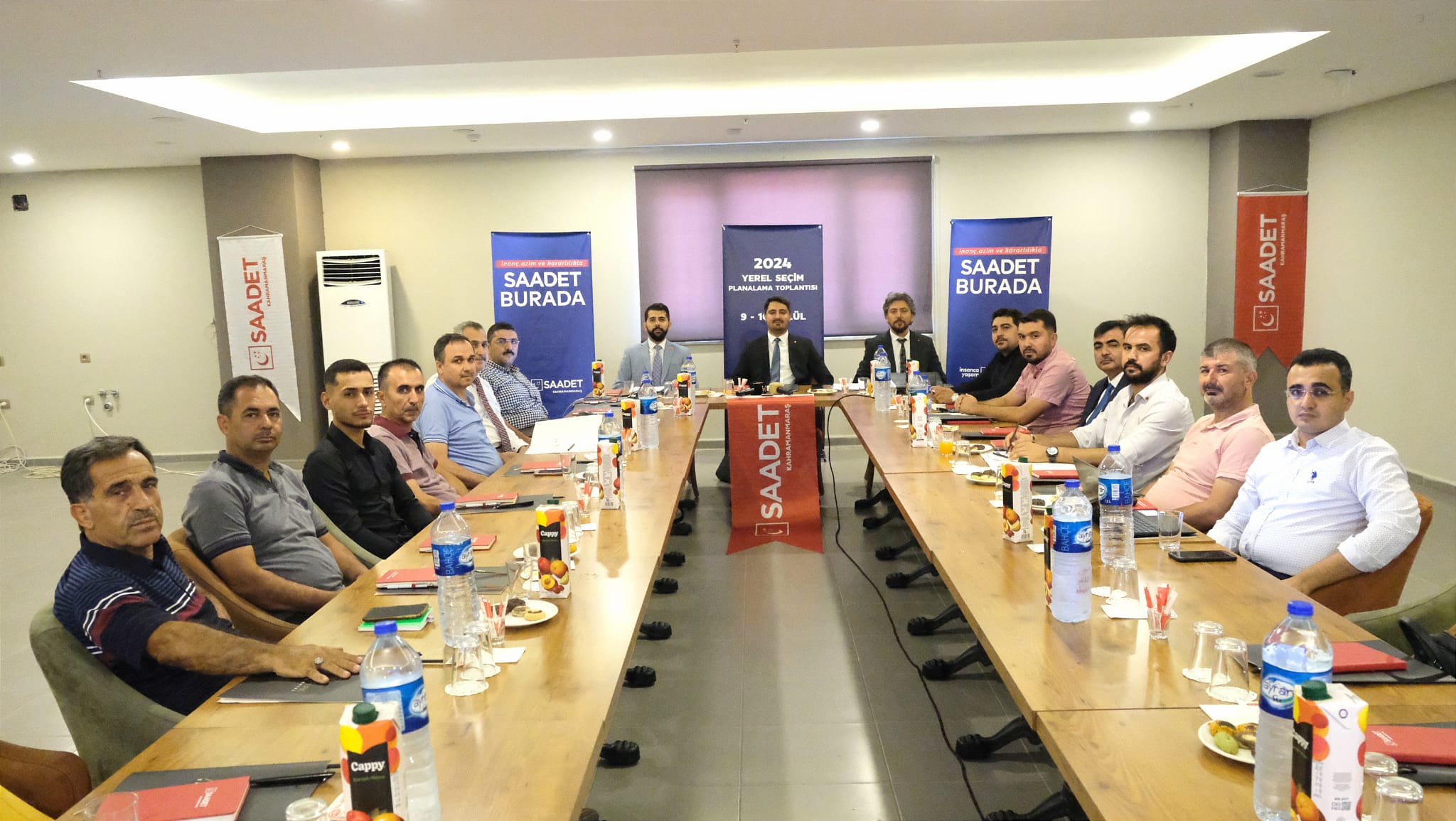 Saadet Partisi Kahramanmaraş İl Başkanlığı 2024 Yerel Seçim Planlama Toplantısı
