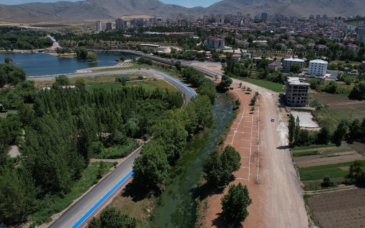 Elbistan Belediye Başkanı Mehmet Gürbüz, Kaynarca Göleti ve Adalar Bölgesi