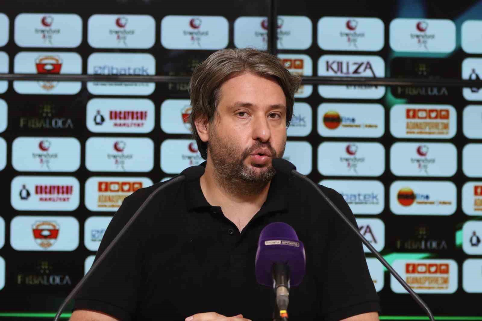 Adanaspor – Kocaelispor maçının ardından ADANASPOR TEKNİK DİREKTÖRÜ ÖZHAN PULAT, “KALECİDEN BAŞLAYARAK SÜREKLİ PAS OYUNU