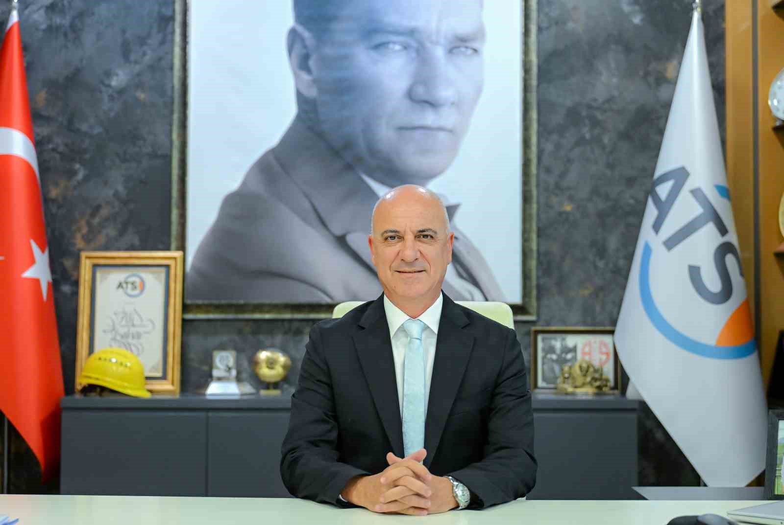 ATSO BAŞKANI ALİ BAHAR, “İŞ DÜNYASI OLARAK YATIRIMLARDAKİ YÜZDE 5,1’LİK