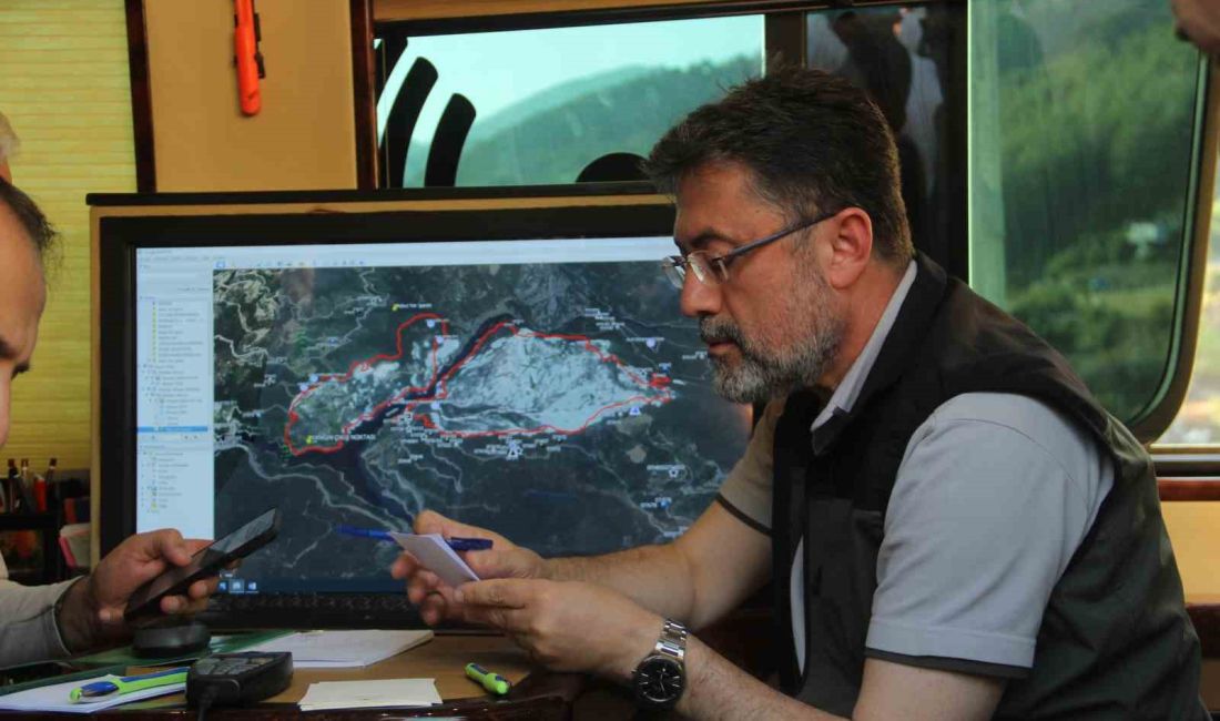 TARIM VE ORMAN BAKANI İBRAHİM YUMAKLI, ALANYA'DA ÖĞLE SAATLERİNDE ÇIKAN
