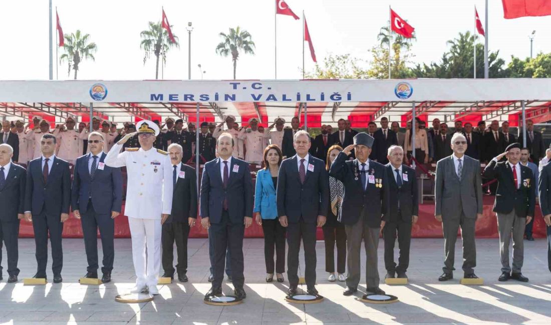 MERSİN BÜYÜKŞEHİR BELEDİYE BAŞKANI VAHAP SEÇER, MERSİN VALİLİĞİ TARAFINDAN DÜZENLENEN