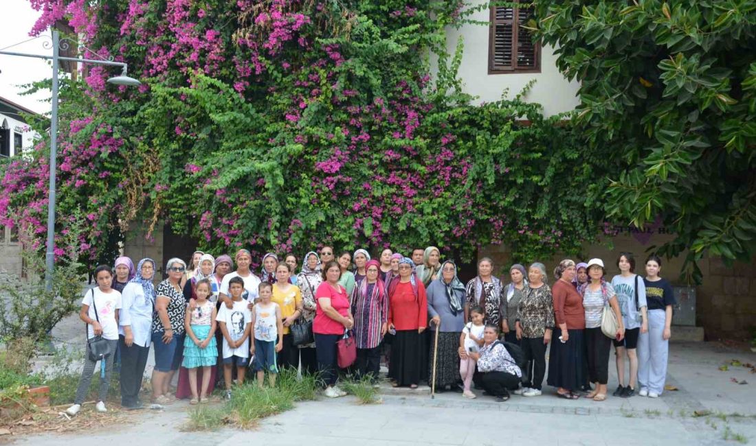 MERSİN BÜYÜKŞEHİR BELEDİYESİ, MERSİN'İN MUT İLÇESİNE BAĞLI ÇUKURBAĞ KÖYÜ KADINLARINI