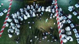 ASRIN FELAKETİNİN YAŞANDIĞI HATAY’DA 100 DEPREMZEDE ÇİFT, TOPLU DÜĞÜN TÖRENİYLE