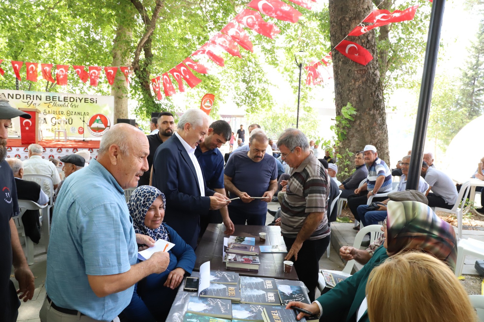 Andırın Belediyesi’nin Yaz Etkinlikleri Kapsamında düzenlenen ,bölgemizin Şair, Yazar ve