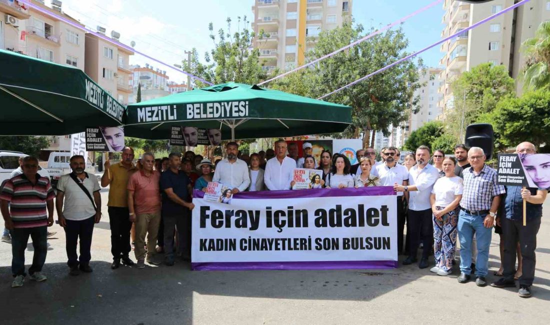 MERSİN'İN MERKEZ MEZİTLİ İLÇESİNDE EVİNDE TABANCA İLE VURULARAK ÖLDÜRÜLEN ÜNİVERSİTE