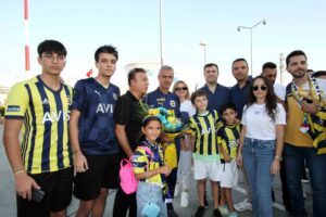 FENERBAHÇE KAFİLESİ, GAZİPAŞA’YA GELDİ