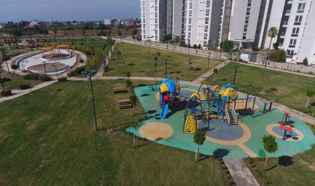 Hatay Büyükşehir Belediyesi park ve yeşil alanların sayısını çoğaltıyor HATAY BÜYÜKŞEHİR BELEDİYESİ İL GENELİNDEKİ PARK VE YEŞİL ALANLARIN SAYISINI