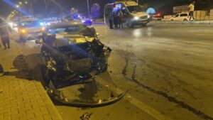 KAHRAMANMARAŞ’TA TRAFİK KAZASI: 4 YARALI