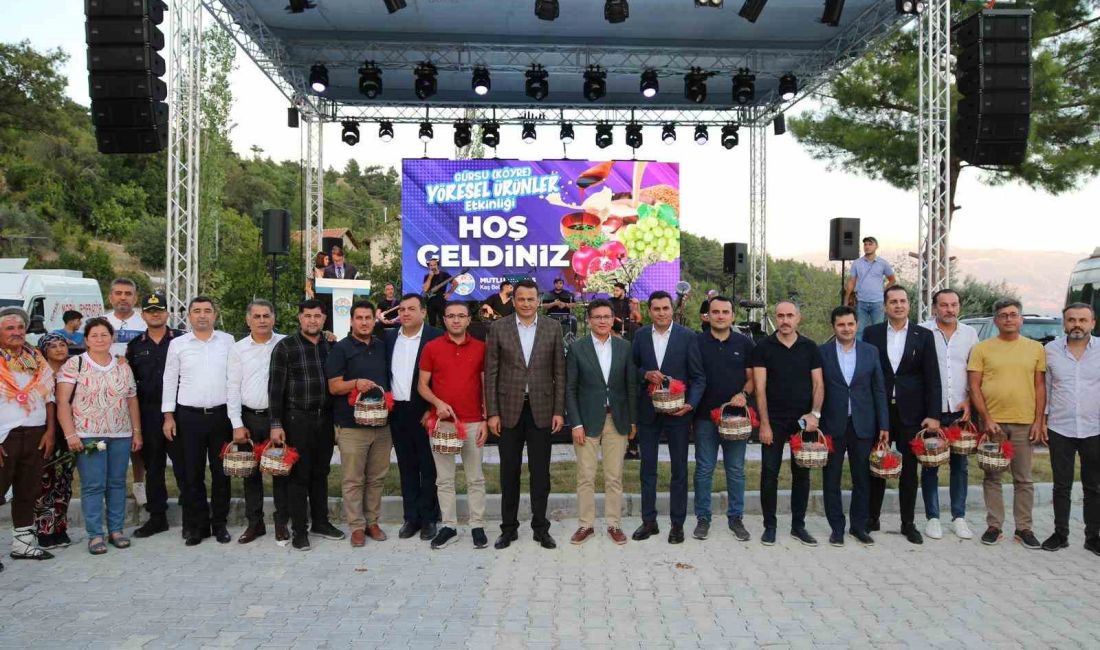ANTALYA’NIN KAŞ İLÇESİNDE “GÜRSU (KÖYRE) MAHALLESİ YÖRESEL ÜRÜNLER ETKİNLİĞİ” GERÇEKLEŞTİRİLDİ.
