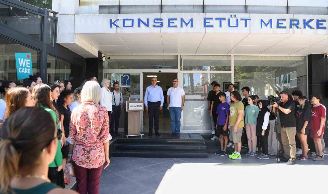 KONYAALTI BELEDİYE BAŞKANI SEMİH ESEN, KONYAALTI BELEDİYESİ SANAT EĞİTİM MERKEZİ