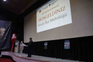 Kozan’da “Peygamberimiz, İman ve İstikamet” konferansı