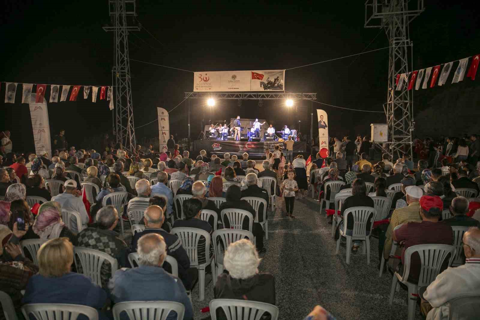 MERSİN BÜYÜKŞEHİR BELEDİYESİNİN ‘30 AĞUSTOS ZAFER BAYRAMI’NIN 101. YILDÖNÜMÜ DOLAYISIYLA