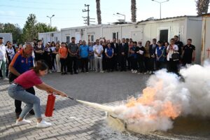 OSMANİYE’DE GENÇLERE AFET EĞİTİMİ VERİLDİ