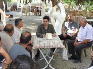 HATAY'IN SAMANDAĞ İLÇESİ KAYMAKAMI EMRE  DÜNDAR, MAHALLE MAHALLE GEZİP