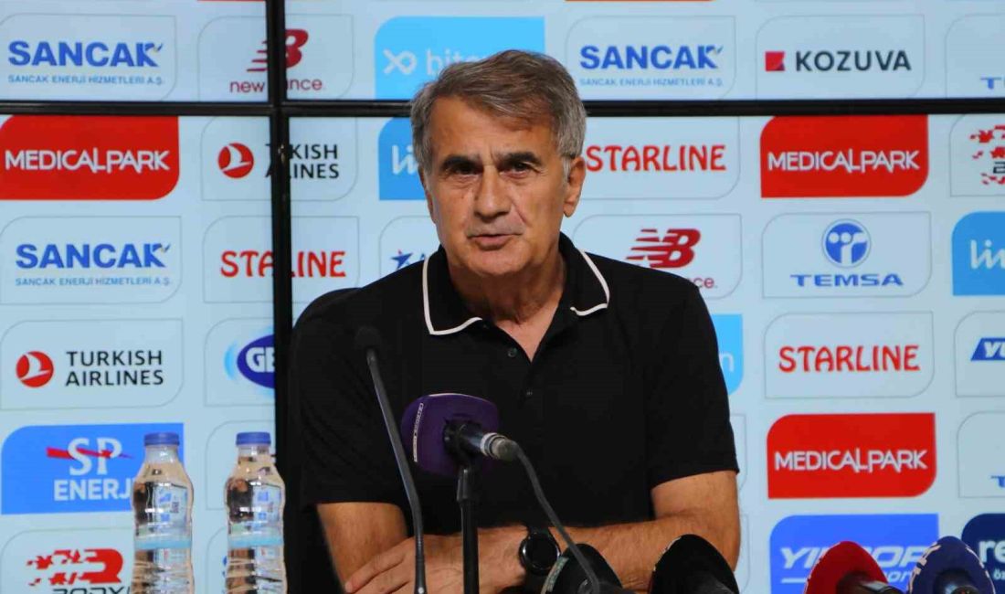 BEŞİKTAŞ TEKNİK DİREKTÖRÜ ŞENOL GÜNEŞ, 4-2 MAĞLUP OLDUKLARI ADANA DEMİRSPOR