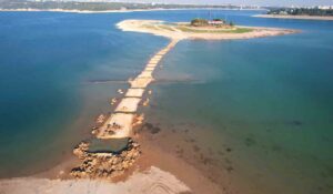 ADANA’DA YAĞIŞLARIN AZLIĞI NEDENİYLE SEYHAN BARAJ GÖLÜ'NDE SU SEVİYESİ DÜŞÜNCE