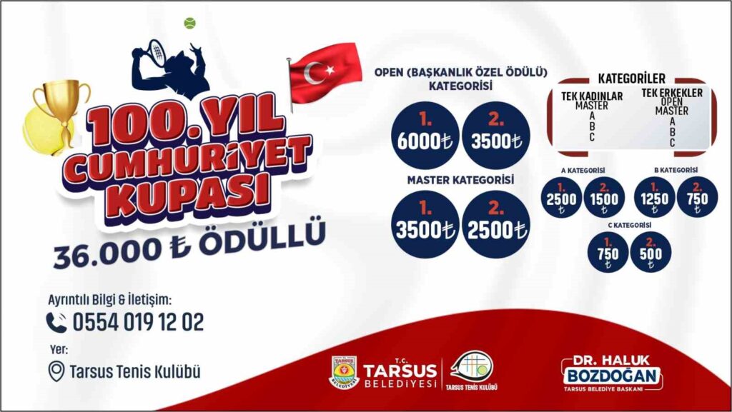 tarsusta 100 yil cumhuriyet kupasi basladi 3016884