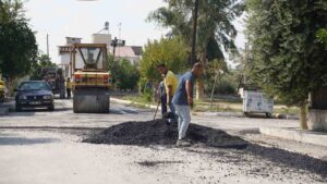 Tarsus’ta yollar yenileniyor