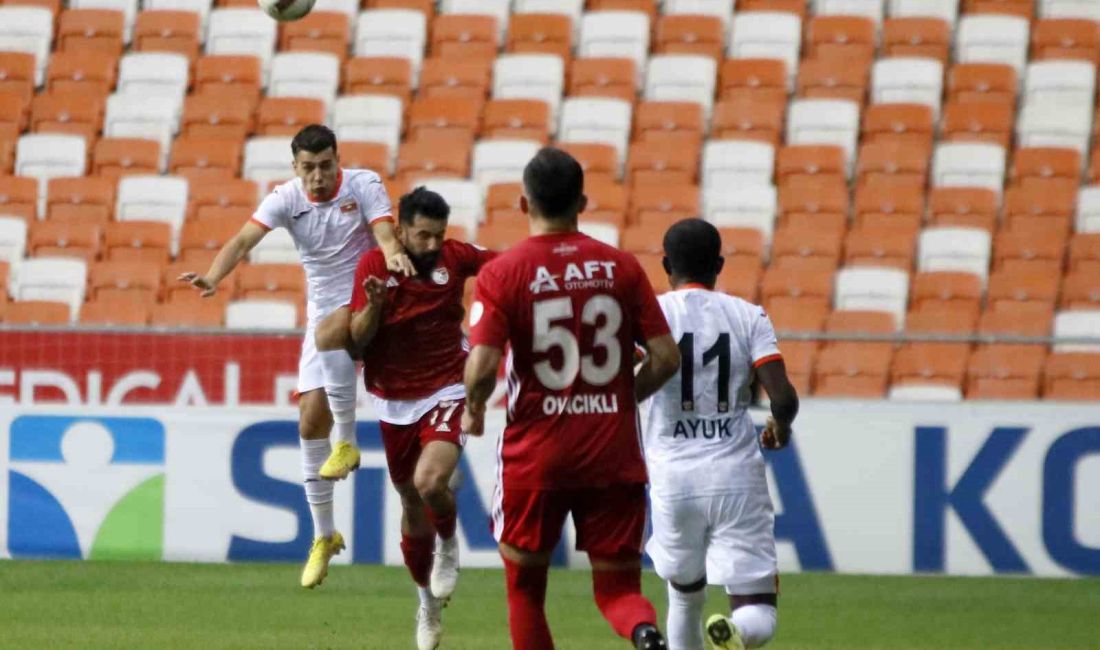 TRENDYOL 1. LİG’İN 6.HAFTASINDA ADANASPOR SAHASINDA ERZURUMSPOR İLE KARŞILAŞTI. KARŞILAŞMAYI