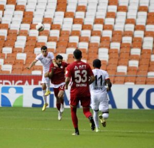 TRENDYOL 1. LİG’İN 6.HAFTASINDA ADANASPOR SAHASINDA ERZURUMSPOR İLE KARŞILAŞTI. KARŞILAŞMAYI