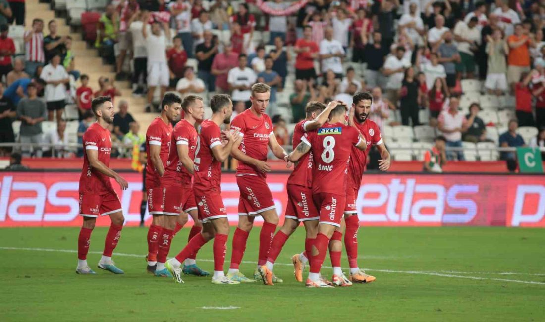 TRENDYOL SÜPER LİG’İN 6. HAFTASINDA ANTALYASPOR, SAHASINDA SAMSUNSPOR’U AĞIRLIYOR. MÜCADELENİN