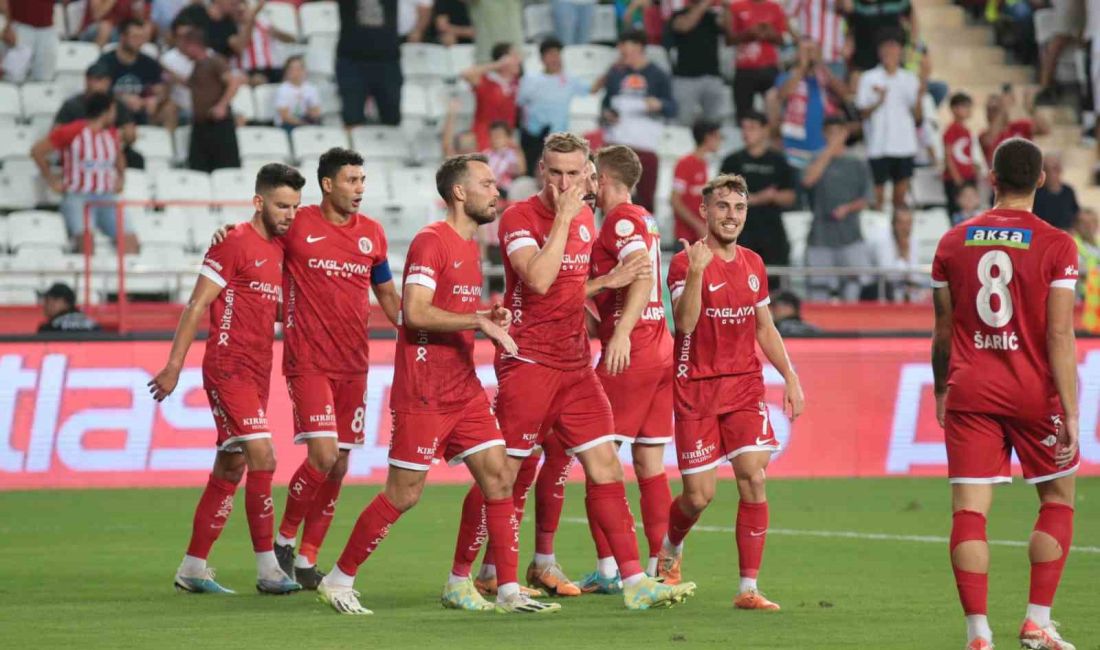 TRENDYOL SÜPER LİG’İN 6. HAFTASINDA ANTALYASPOR SAHASINDA KARŞILAŞTIĞI SAMSUNSPOR’U 2-0