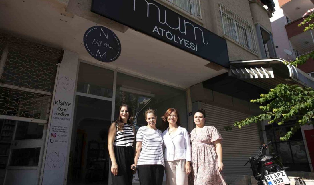 MERSİNDEN KADIN KOOPERATİFİ BAŞKANI MERAL SEÇER, BÜYÜKŞEHİR BELEDİYESİNİN DESTEKLEDİĞİ ÜRETİCİ