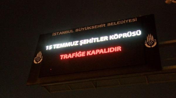Ozan URAL-Emre KURT/ İSTANBUL,(DHA)- 15 Temmuz Şehitler Köprüsü, 29 Ekim