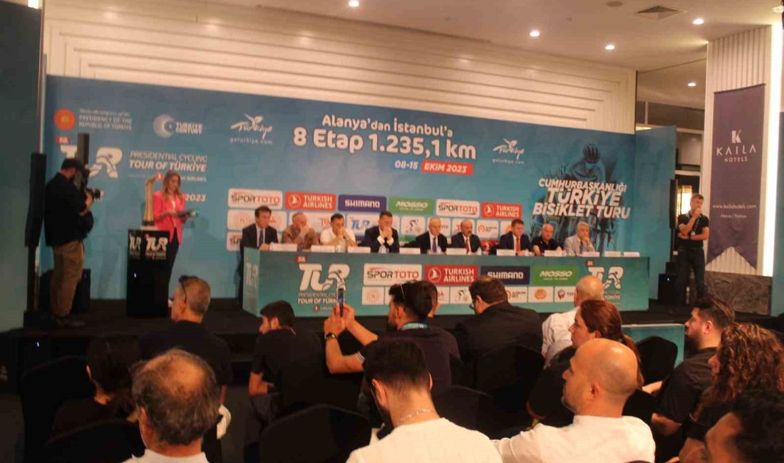 58. Cumhurbaşkanlığı Türkiye Bisiklet Turu yarın Alanya’dan start alacak 58. Cumhurbaşkanlığı Türkiye Bisiklet Turu’nun (Tour of Türkiye) tanıtım toplantısı