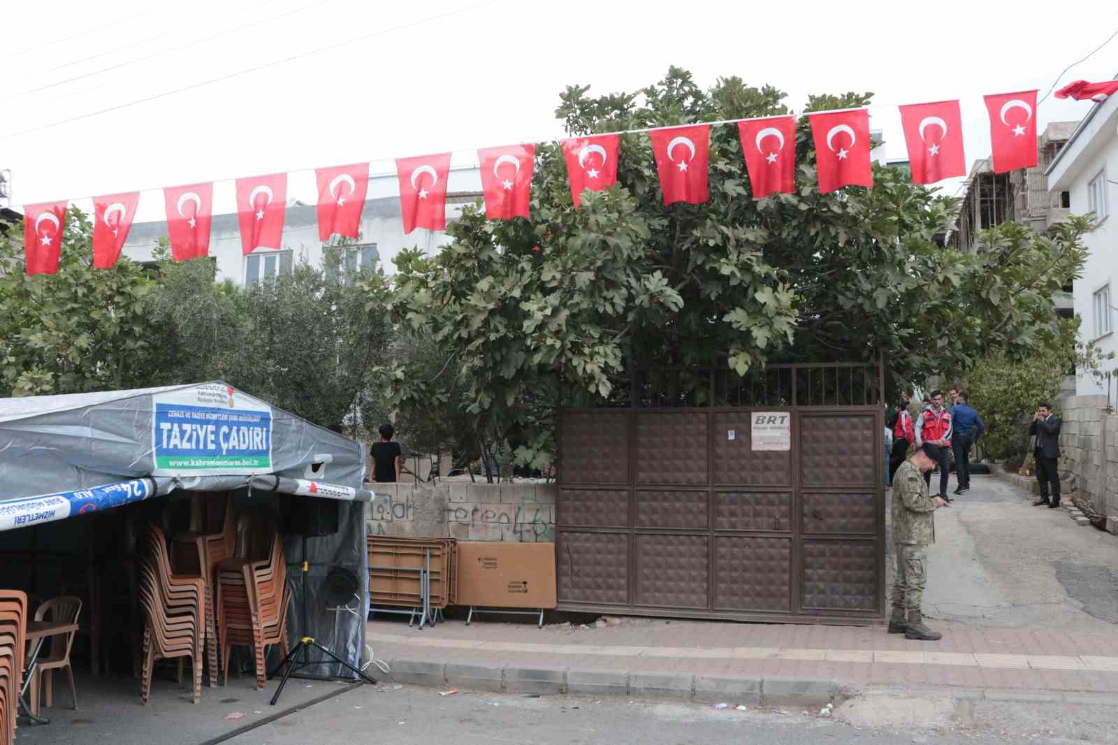 Kahramanmaraş’a şehit ateşi düştü