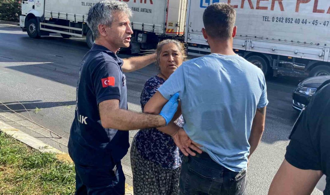 Antalya’da sürücünün kontrolünden çıkan